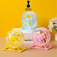 Hamster Running Wheel Plastic Diameter 11cm Small Pet Toys Silent Wheel With Stand