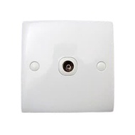 Classic Schneider 1 Wall Mounted TV Socket Inbow Box White IB Minimalist Modern E31TV75 WE G12