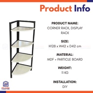 (9.9)Corner Rack, Display Rack, Rak Korner, Rak Hiasan(SKU:9231)