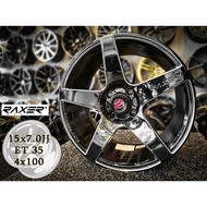 Raxer RT5J 15X 7.0JJ 4X100 Black（611）