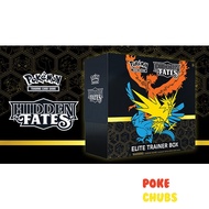 Pokemon Cards Hidden Fates ETB (Sealed Case) - 10 ETB (Sealed and Instock)