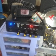 Power amplifer 12volt+ adaptor 12volt