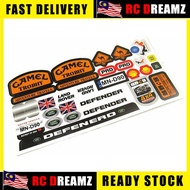 Sticker 1pc for MN RC Crawler D90 D91 D99 D99S MN Series Scale 1/12 aka camel throphy and WPL C24 D1