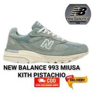 Sepatu NB New Balance 993 Mi USA Kith Pistachio Sepatu Pria Sneaker Sport Casual Sneakers Running Sh