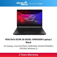 ASUS ROG Strix SCAR 16 G635L-XRW165W Gaming Laptop - 16"/U9-275HX/32GB/2TB SSD/RTX5090/W11