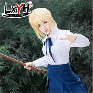 🎉Cosplay🎉 【LXYH- COSER KING】 Fate Stay Night Saber ผู้หญิง Cosplay Costumes Japanese Anime Sailor U
