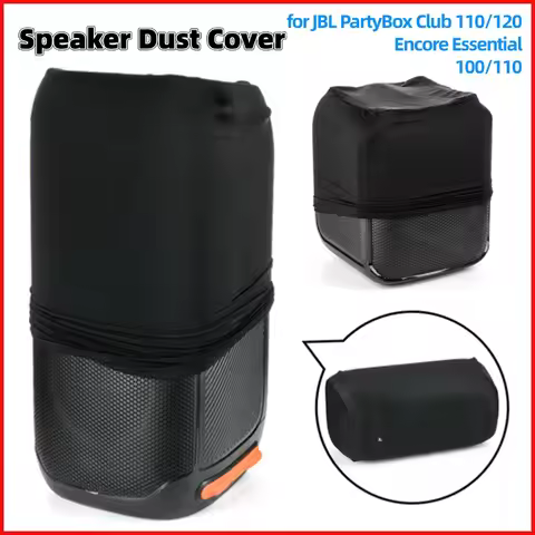 Outdoor Speaker Protective Cover Elastic Stretch Speaker Cover for JBL PartyBox Club 110/120/Encore 
