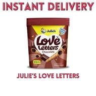 INSTANT DELIVERY - 705G JULIE’S LOVE LETTER CHOCOLATE / BISKUT LOVE LETTER COKLAT JULIE’S