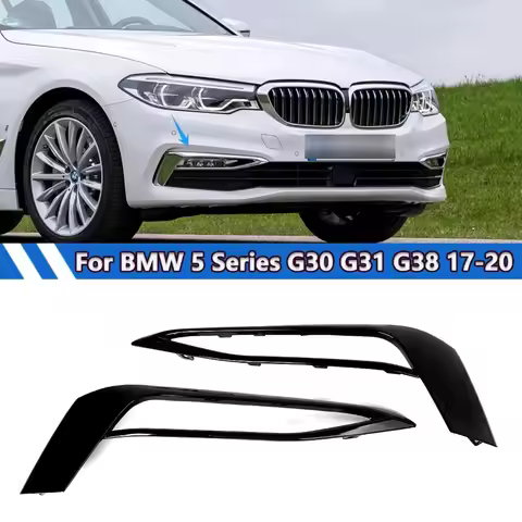 For BMW 5 Series G30 G31 G38 518d 520d 530i 540i M550d Sport Model 2017-2020 Front Fog Light Grille 
