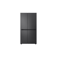 2025 NEW ( DELIVER KL AND SELANGOR ) LG 655L INVERTER SIDE BY SIDE FRIDGE GC-B257JQYL /  Matte Black