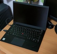 (二手水貨) LENOVO Thinkpad x1 Carbon Gen 8 i5-10210U 8G 256-SSD NA Intel UHD Graphics  14" 1920x1080 超級本