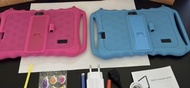 全新 7寸 兒童平板電腦  長者 kid children elderly tablet Ipad 連硅膠保護套 4色可選 藍，紅，粉，綠   現貨全新
