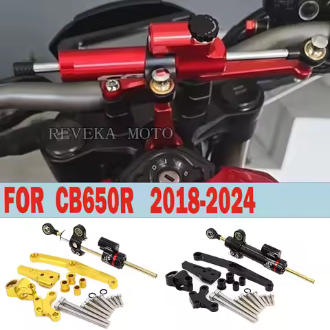 New Damping bracket For HONDA CB 650 R Motorcycle CB650R CB 650R 2018-2024 Stabilize Steering Damper