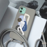 iPhone 17/16/15/14/13/12/SE3 自由好望角 二合一防摔背繩手機殼