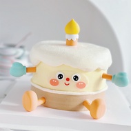 [Ready Stock] jellycat jelly cat Cake Topper Cake Decoration 网红jellycat同款生日蛋糕装饰摆件卡通蜡烛小脚造型软胶蛋糕装饰摆件笑脸模型插件配件