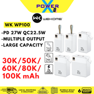 Wekome 30000mAh/ 50000mAh/ 60000mAh/ 80000mAh/ 100000mAh Powerbank PD 27W + QC 22.5W Fast Charging C