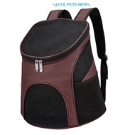 Ba lô vận chuyển Chó Mèo ba mặt lưới thoáng khí - Love Pets Shop
