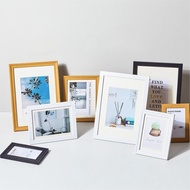 5R/A4/4R Simple Photo Frame Wall Decoration Wooden Frame Photo Frame Home Decoration Easel