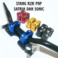 Stang Rzr Plus Dudukan Raiser Cnc Satria Fu Dan Sonic 150 R Full Set