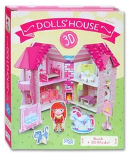 DIY 3D Dollhouse Assembly Dolls' House Book + 3D Model