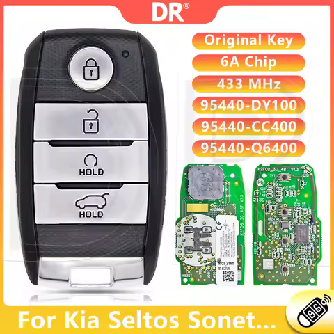 DR3 OEM 6A 433MHz 95440-Q6400 95440-CC400 95440-DY100 Proximity Car Remote Key For Kia Sonet Seltos 