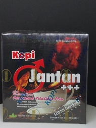 kopi tradisional arabika Jantan Kopi Instan Robusta 100% Asli Bersertifikat & Berlisensi 1 Box Isi 1