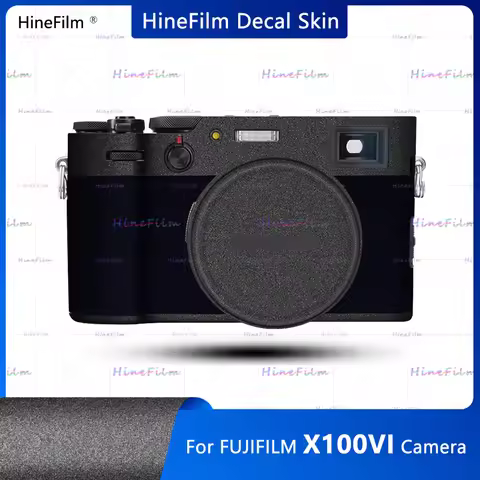 Hinefilm Skin for Fujifilm X100 VI Camera Skin X 100 VI Sticker FOR Fuji X100VI Camera Protective Co