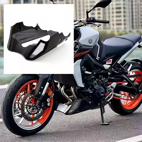 Motorcycle Chassis Belly Pan Lower For YAMAHA MT-09 MT 09 SP Tracer 9 GT 2021-2025 XSR900 FZ9 FJ9 En