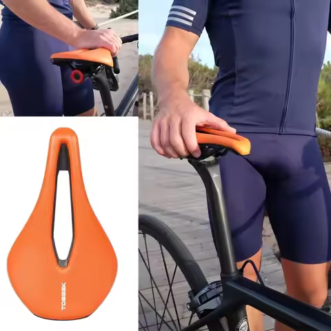 TOSEEK EVA Ultralight Breathable Comfortable Seat Cushion Bike Racing Saddle Bicycle Seat MTB Road B
