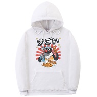 Funny Noot Noot Pingu Matsuri Sun Set Pinguin Hoodie Men Japanese Style Anime Cartoon Graphic Hoodies Man White Sweatshirt Size XS-4XL