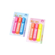 Marker Pen Highlighter Three Hanging Card No Color Selection Key Stationery Student Xingyun Online S