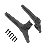 Universals TV Stand Foot with Screws TV Base Feet Replacement TV Stand Legs for 60 65Inch UJ60 UK60 