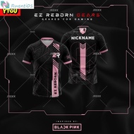 【Custom NAME & NUMBER】Esports Jersey EZR Esports V2 BLACKPINK Esports Jersey Ph Custom Ml Jersey Cod