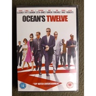 OCEANS TWELVE GEORGE CLOONEY DVD NEW SEALED