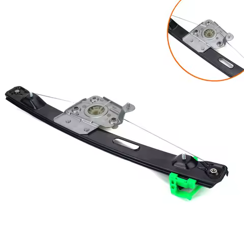 NEW-Rear Right Passenger Side Window Regulator W/O Motor For -BMW E90 E91 3 Series -Glass Lifter 513