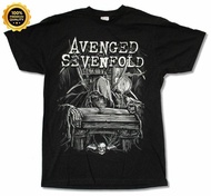 Halloween Ready Stock Avenged Sevenfold Alchemist Black T Shirt New Official A7X Band Merch Death Ba