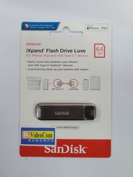 64GB iXpand Luxe 隨身碟 (USB-C + Lightning 介面) (SDIX70N-064G-GN6NN) 619659181932