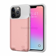 [JLK] 5500mAh Battery Case for iPhone 16 Pro Max 15 14 13 Plus Soft Charger Cover Backup Battery Pow