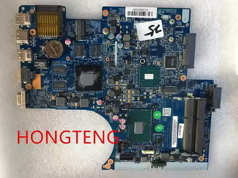 Original used 6-71-W65R0-D02 FOR Hasee K650 K650C W650 Laptop Motherboard WITH I5-6200HQ CPU AND GTX