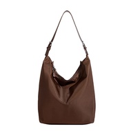 กระเป๋าสะพายไหล่แบบยูนิเซ็กซ์ขนาดใหญ่ the COLE Nylon Underarm Tote Bag Commuter Lazy Style Handbag S