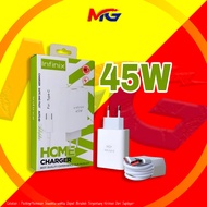 Charger For Infinix 45W Note 30 GT 30 Pro Infinix Zero 4G GT 10 Pro Fast Charging Original USB Type 