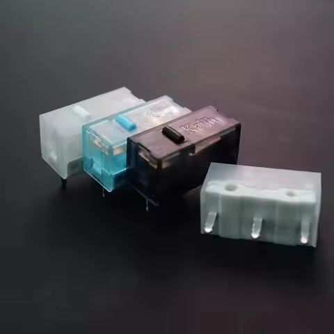 New Arrival 2pcs/pack Kailh GM8.0 Black Mamba Esports Mouse Micro Swicth Gold Alloy Contactor 80 Mil
