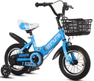 [SINGAPORE OFFICIAL SHOP ] Fully Assembled Children Foldable bike with training wheels 14/16/18 inch/boy bikes/ Girls bikes/ Folding bike/ kids Folded bikes