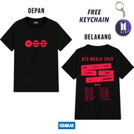 Kembrar ID - BTS World Tour 2026 Army T-shirt Korean T-shirt Kpop Men's and Women's Clothing Cotton 