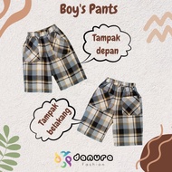 BOY'S PANTS/ BOYS' PANTS/ BOYS' PANTS CHECKED PANTS