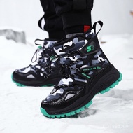 Girls' Snow Boots Winter Children'S Waterproof Fleece Lined Thickened Boys' Cotton Shoes Non-Slip No