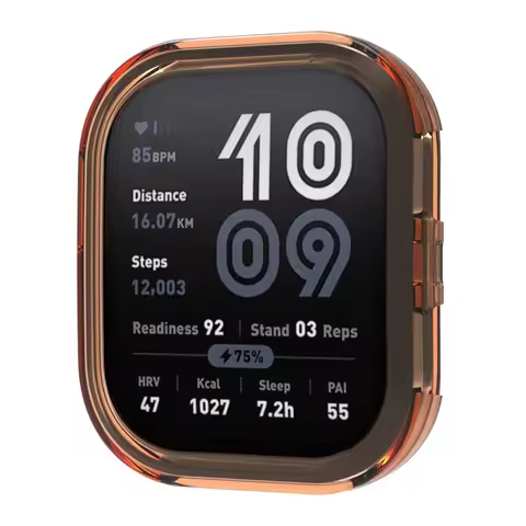 For Huami Amazfit Bip 6 TPU Soft Case Bumper Protective Skin Shell Smartwatch Amazfit Bip6 A2435 Cov