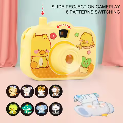 Kids Projector Camera Animal Image Small Projector Educational Learning Projector Toys Portable Proj