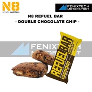 N8 REFUEL ENERGY BAR Double Chocolate Chip / Roasted Coffee Bar 100% Original