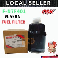 OSK F-N7F401 FUEL FILTER DIESEL FILTER NISSAN NAVARA F-N7F401 EF PERFORMANCE